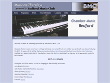 Tablet Screenshot of bedfordmusicclub.co.uk